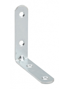 Equerre de chaise pour porte, 60x60x15mm, acier zingué - THIRARD Equerre
