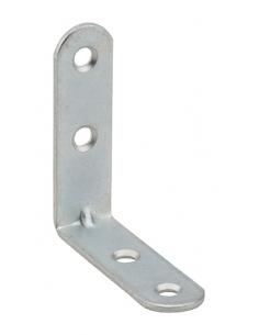 Equerre de chaise pour porte, 50x50x15mm, acier zingué - THIRARD Equerre