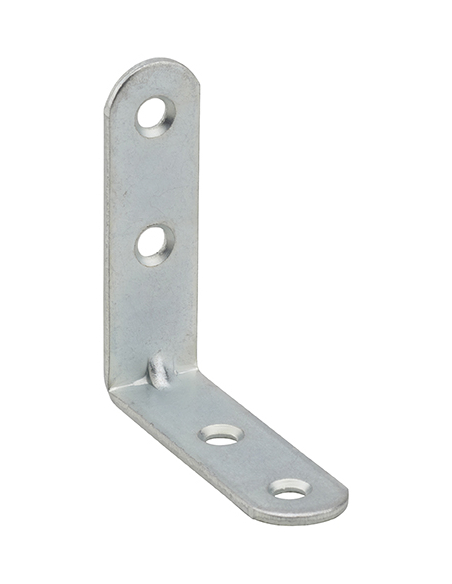 Equerre de chaise pour porte, 50x50x15mm, acier zingué - THIRARD Accessoires de fixation