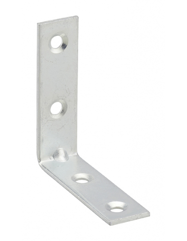 Equerre de renfort pour porte, 50x50x15mm, acier zingué - THIRARD Accessoires de fixation