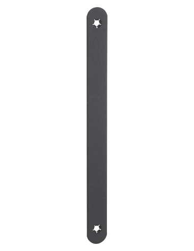 Têtière de rénovation borgne, 230x20x2.5mm, noire - THIRARD Têtière de rénovation