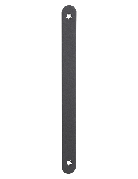 Têtière de rénovation borgne, 230x20x2.5mm, noire - THIRARD Têtière de rénovation
