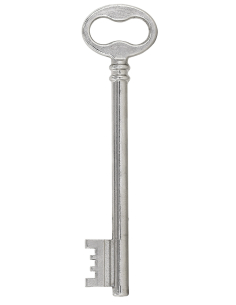 Clé n°232 6 gorges pour serrure en applique - THIRARD Clé pour serrure en applique