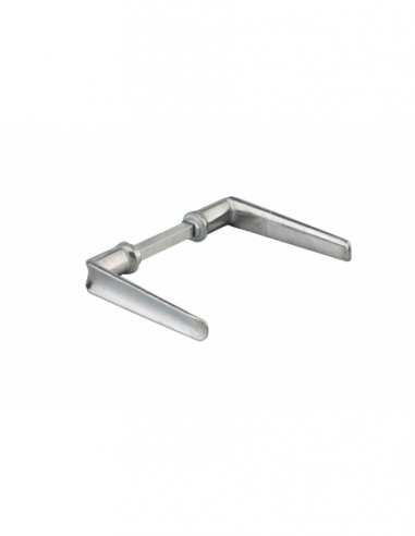 Paire de béquille pour porte d'entrée, carré 7mm, acier - THIRARD Béquille