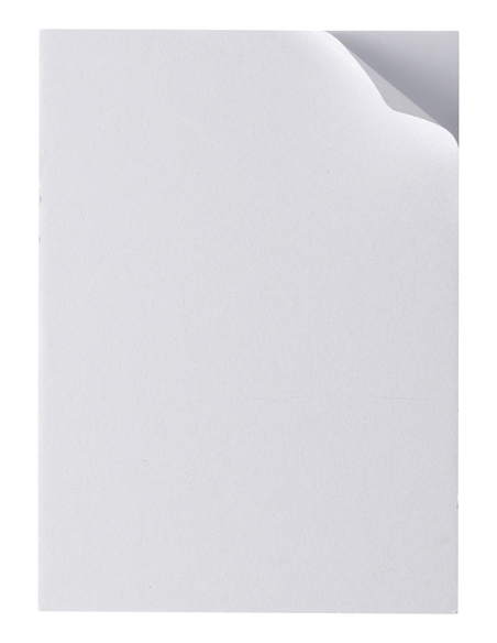 Plaque de signalisation 1, marquage blanc sur fond bleu, panneau PVC adhésif, 65x90mm - THIRARD Chiffres à coller