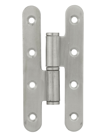 Paumelle de Paris porte d'entrée / d'intérieur, 110x55x2.5mm, inox, gauche - THIRARD Paumelle de porte d'entrée
