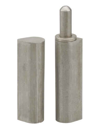 Paumelle de porte d'entrée / d'intérieur à souder, inox, 20x25x160mm - THIRARD Paumelle de porte d'entrée