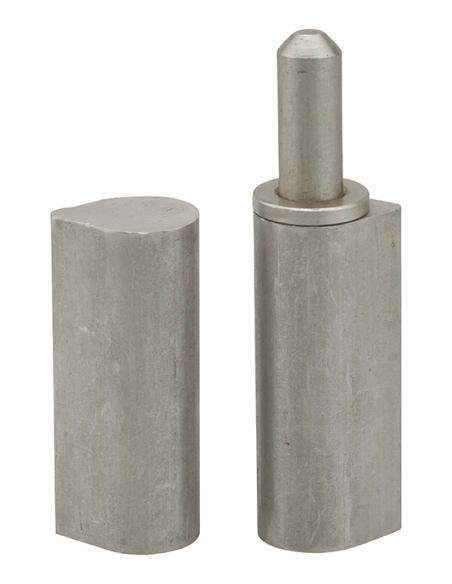 Paumelle de porte d'entrée / d'intérieur à souder, inox, 20x25x120mm - THIRARD Paumelle de porte d'entrée