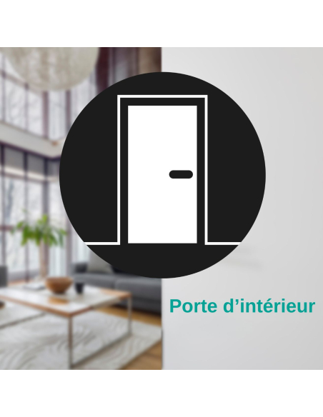 Verrou simple entrée Corvette pour porte intérieure, acier, 3 clés, époxy bronze - THIRARD Verrous