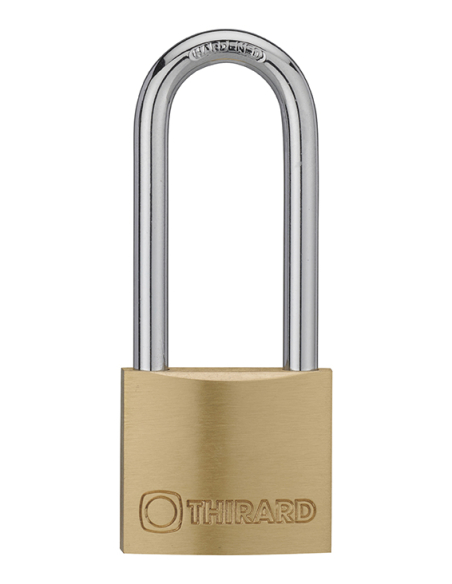 Cadenas à clé - intérieur - 40 mm - anse demi-haute 58 mm - Type 1 - THIRARD Cadenas à clé