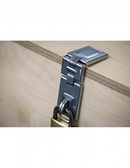 Porte cadenas, 200mm, acier renforcé cémentée - THIRARD Porte cadenas