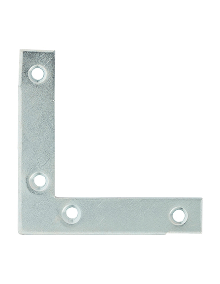 Equerre de fenêtre pour porte, 60x60x12,5mm, bouts carrés, acier zingué - THIRARD Equerre