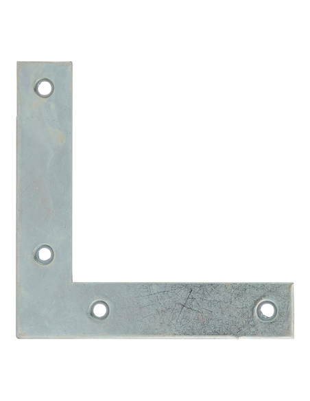 Equerre de fenêtre pour porte, 100x100x20mm, bouts carrés, acier zingué - THIRARD Equerre