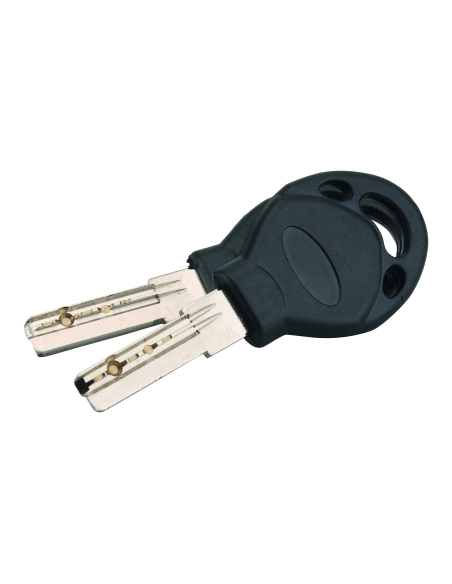 Antivol à clé Scorp, câble blindé acier, vélo, 25mmx0.85m, 2 clés, noir - THIRARD Antivols à clé