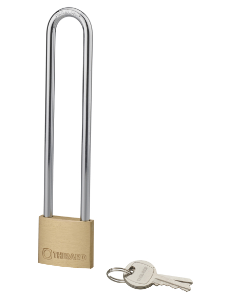 Cadenas à clé Type 1+ UNIKEY (achetez-en plusieurs, ouvrez avec la même clé), 40mm, 2 clés - THIRARD Cadenas à clé