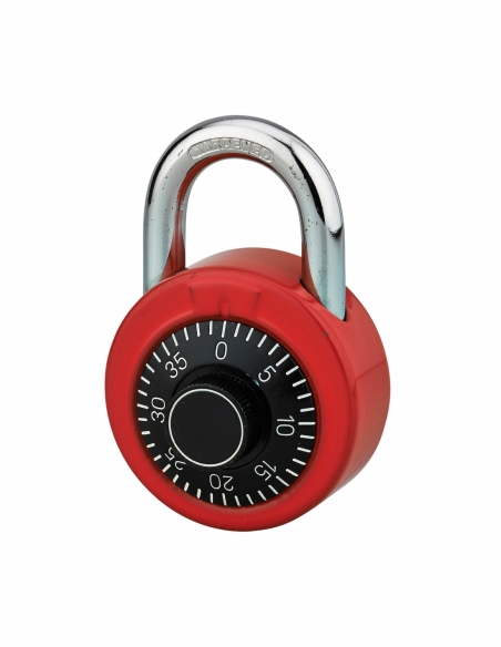 Cadenas à bouton de combinaison Collège, anse acier cémenté nickelé - THIRARD Cadenas à combinaison
