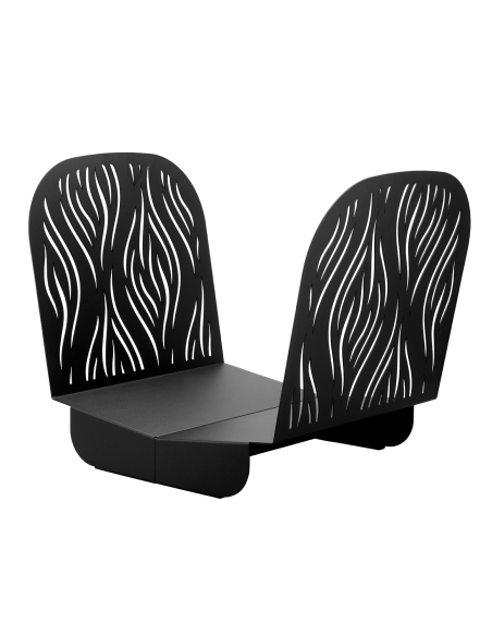 Range bûches noir pour intérieur et extérieur Serena, acier, 400x525mm - THIRARD FBA