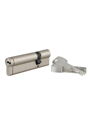 Cylindre de serrure débrayable Transit 1, 30x80mm, 5 clés, nickelé - THIRARD Cylindre de serrure