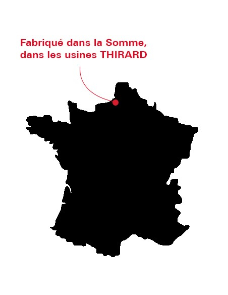 Verrou de porte FTH M60 double entrée, cylindre de 45mm, coffre et pêne laiton, 3 clés crantées - FTH Verrous de porte vitrée...