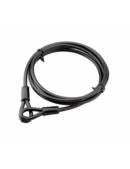 Câble antivol Twisty, vélo, abris de jardin, Ø 8, 2.00m, acier gaine PVC - THIRARD FBA