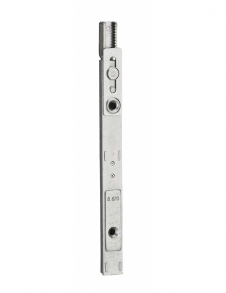 Inverseur avec sortie de tringle pour fenêtre, 160x16mm, Unijet, 8-00670-02-0-1 - FERCO by THIRARD FBA