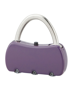 Cadenas à combinaison Fantasy Violet, 3 chiffres, intérieur, anse acier - THIRARD Cadenas à combinaison