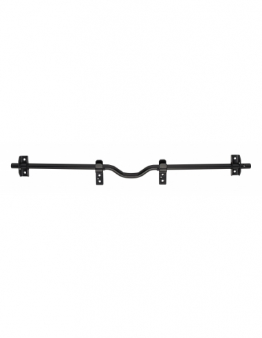 Barre de sécurité pour volet bois, acier, Ø18x800mm, zingué noir - THIRARD FBA
