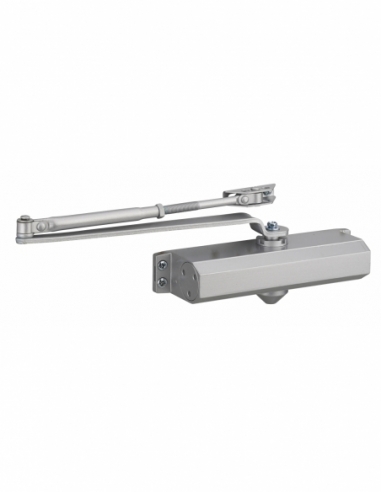 Ferme-porte automatique hydraulique force 5, argent - THIRARD FBA