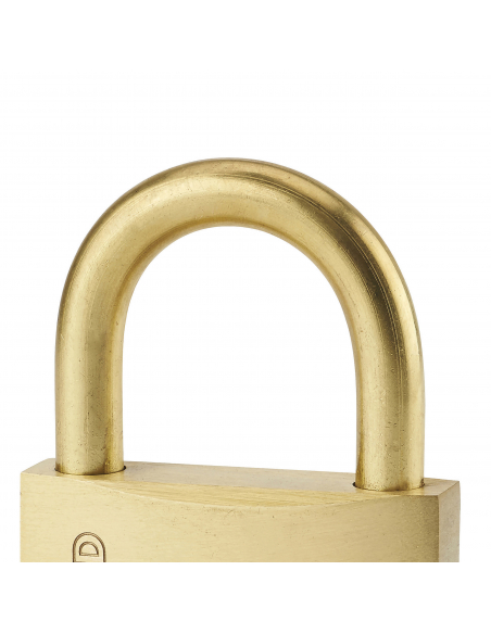 Cadenas à clé Type 1, laiton, extérieur, anse laiton, 60mm, 2 clés - THIRARD FBA