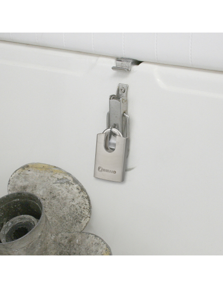 Cadenas à clé Marinox, inox, extérieur, anse protégée inox, 60mm, 2 clés - THIRARD FBA