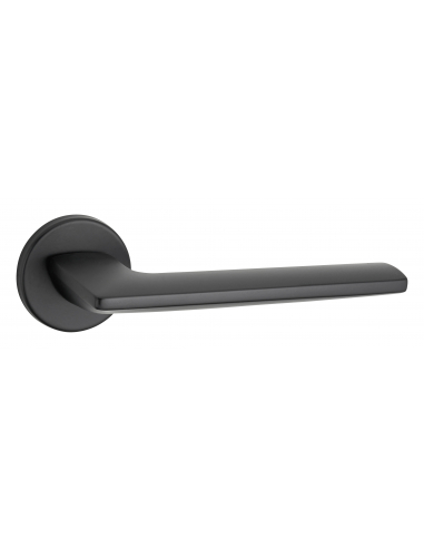 Paire de béquilles Boston pour porte, carré 7mm, noir mat - THIRARD FBA