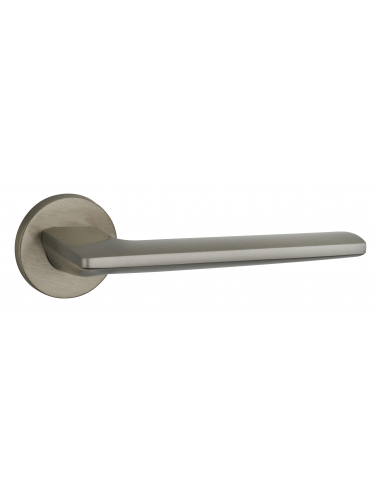 Paire de béquilles Boston pour porte, carré 7mm, nickelé satiné - THIRARD FBA