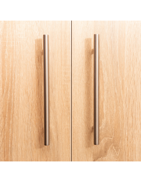 Paire de poignée pour porte battante, entr'axe 300mm, inox - THIRARD FBA