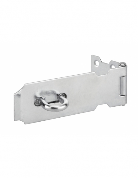 Porte cadenas pour fermeture de coffre et porte, 125mm, acier, zingué - THIRARD Porte cadenas