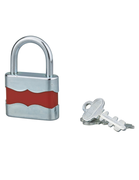 Cadenas à clé AUTO22, 45mm, anse acier zingué, 2 clés - SP Cadenas à clé