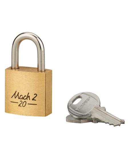 Cadenas à clé Mach 2, 20mm, 2 clés - THIRARD Cadenas à clé