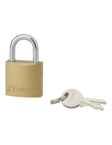 Cadenas à  clé - Type 1 - pour intérieur - 30 mm - THIRARD Cadenas à clé