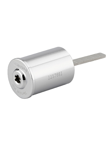 Cylindre rond Cobra M, diamètre 30 mm à languette, 3 clés - THIRARD Cylindre de serrure