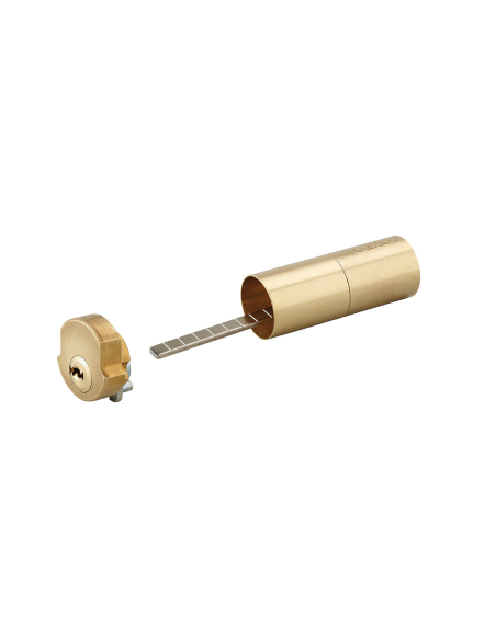Cylindre rond adaptateur T2 CIS, 10x65, diamètre 25mm, 4 clés - THIRARD Cylindre de serrure