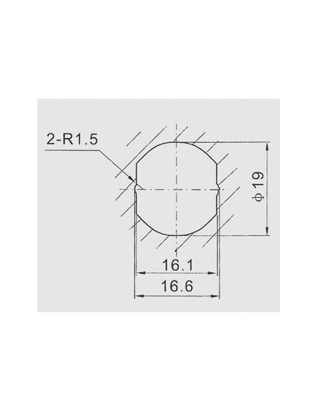 Batteuse avec cames pour boîtes aux lettres, épaisseur maxi 12mm - THIRARD Serrure boîte aux lettres