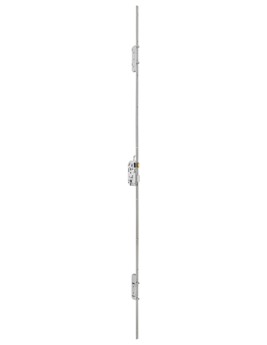 Serrure à encastrer multipoints 3 points NF QC TRIMAX A2P* à 2x2 pênes ronds, hauteur 2040mm, sans gâches - THIRARD Serrure E...