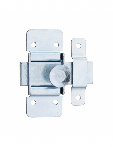 Targette en Acier Zingué, Pêne Plat 18mm pour Meuble - THIRARD Targette