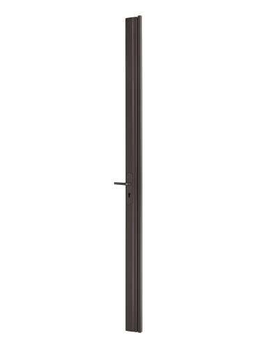 Serrure en applique réversible 3 points latéraux Tribando A2P*, marron, pour porteur hauteur 2250 mm max - THIRARD Serrure 3 ...