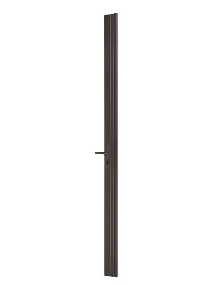Serrure en applique réversible 3 points latéraux Tribando A2P*, marron, pour porteur hauteur 2250 mm max - THIRARD Serrure 3 ...