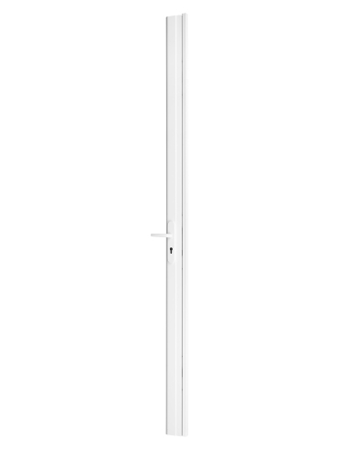 Serrure en applique réversible 3 points latéraux Tribando A2P*, blanc, pour porteur hauteur 2250 mm max - THIRARD Serrure 3 p...