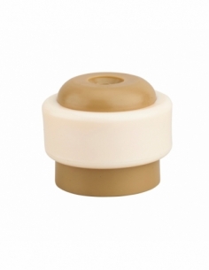 Butoir à visser, fixation au sol, plastique, Ø35x30mm - THIRARD Butoir à visser