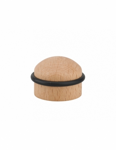 Butoir à visser, fixation au sol, bois, Ø35x28mm - THIRARD Butoir à visser