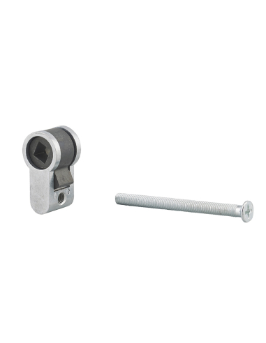 Adaptateur à clé pour serrure à encastrer à cylindre profilé européen vers fonction à condamnation - THIRARD Accessoires de s...