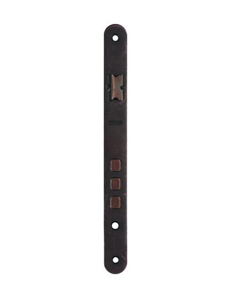 Boitier de serrure encastrable à cylindre pour porte d'entrée, axe 45mm, entraxe 85mm, bouts ronds, chrome - THIRARD Serrures...
