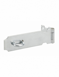 Porte cadenas pour fermeture de coffre et porte, 150mm, acier, zingué - THIRARD Porte cadenas